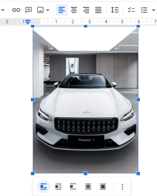 Insert captions in Google Docs