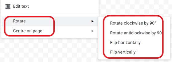 How To Rotate Word Art In Google Docs
